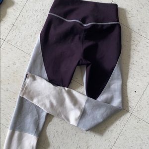 Nike pro fit colorblock workout pants